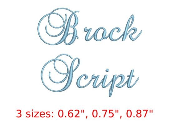 Elegant Brock Script Font for Boutique Apparel