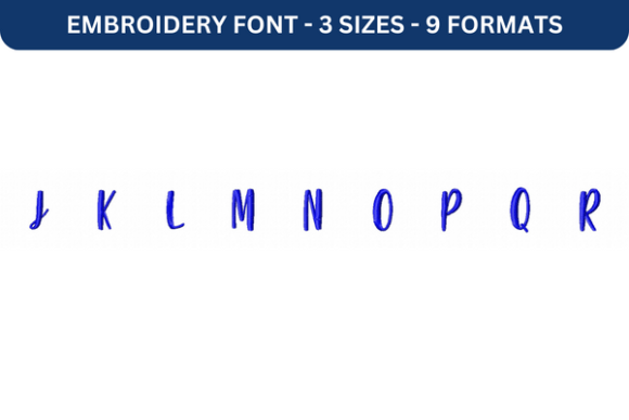Review: Strawberry Blossom Font Upper J to R