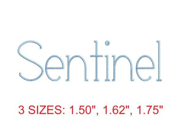 Reviewing Sentinel Font for Boutique Sweatshirts