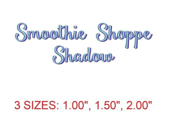 Smoothie Shoppe Shadow Font Review